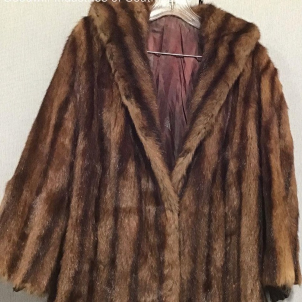 Vintage faux fur coat